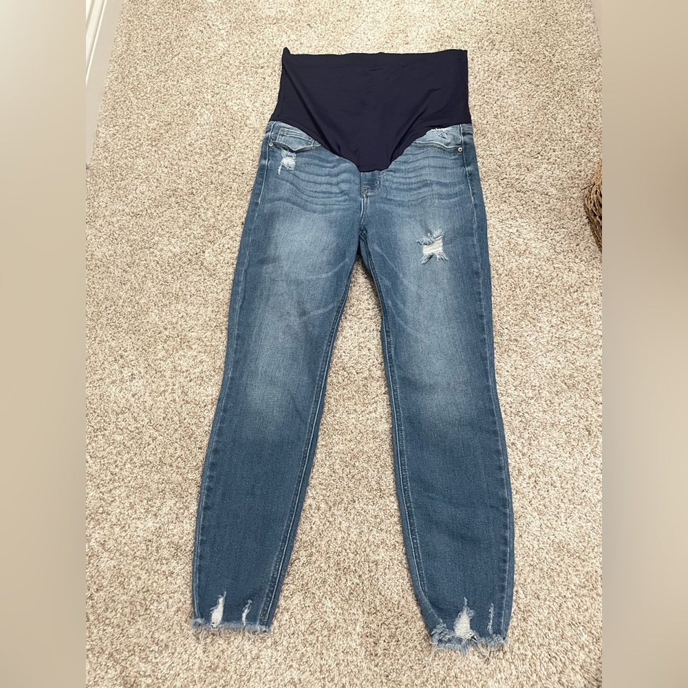 Pink Blush Maternity Jeans